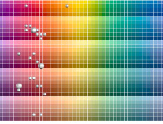 収集した色彩データの分類・集計が可能であること